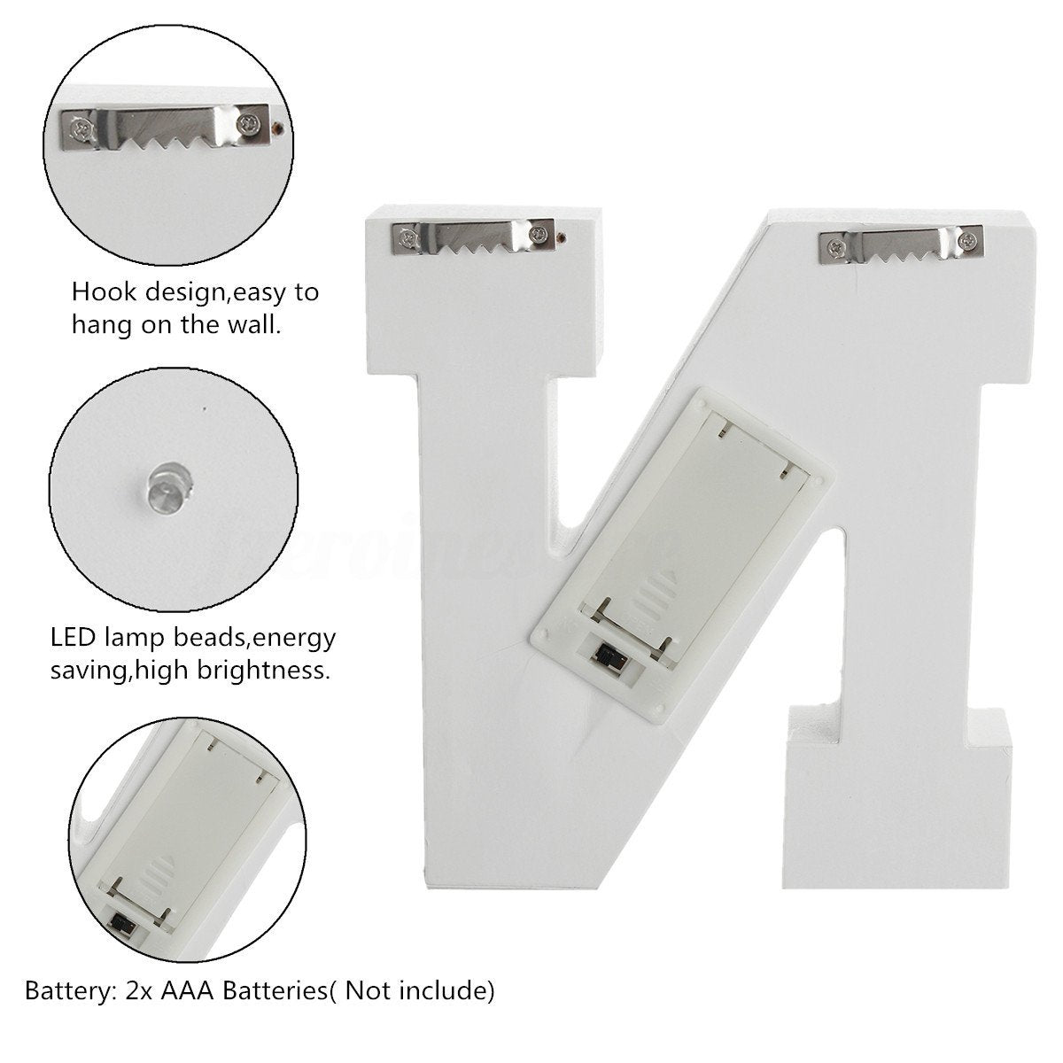 LED Alphabet Letter